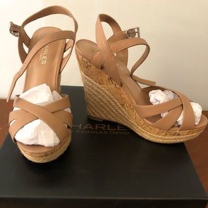 Tan wedge
